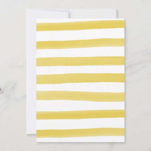 Wees onze gastbridale Waterverf voor het uitnodige Kaart (Achterkant)