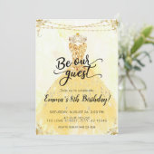 Wees onze gastdag kaart (Staand voorkant)