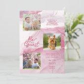 Wees onze gastprijsopgave Faux marmer in roze 3 fo (Staand voorkant)