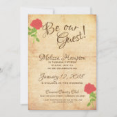 Wees onze gastsprookjesfeestdag uitnodiging (Voorkant)