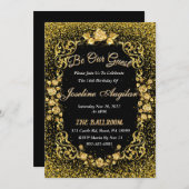 Wees onze gastuitnodiging kaart (Voorkant / Achterkant)