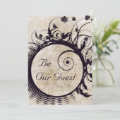 Wees onze uitnodiging voor het uitzenden van het g (Staand voorkant)