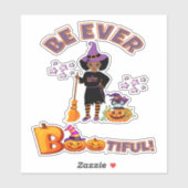 Wees ooit bootiful Halloween Sticker (Vel)