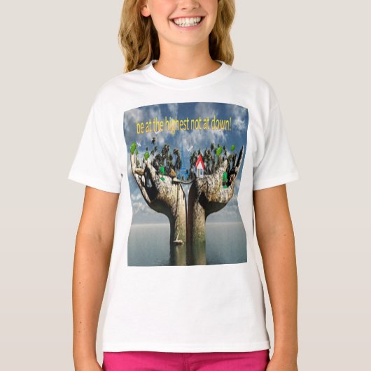 Wees op het hoogste t-shirt (Voorkant)