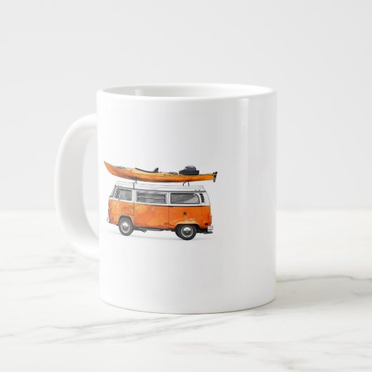 Wees op het Zee Zee Kajakken Mok (Links)