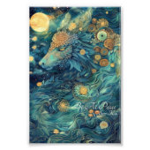 Wees op vrede fotoprint foto afdruk (Voorkant)