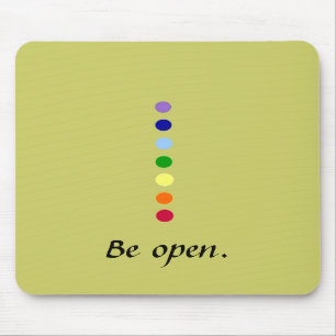 Wees open = Chakra Mousepad Muismat