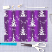 Wees Paarse kerst Tissuepapier (Craft)