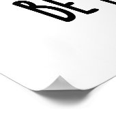 Wees persistent Funny Ant Pun Poster (Hoek)