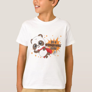 Wees Pingtastic Hero: speelse dierenvrienden T-shirt