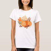 "Wees pittig" herfst PSL liefhebbers T-shirt (Voorkant)