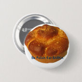 Wees Pools Eat BABKA-BUTTON Ronde Button 5,7 Cm (Voorkant /achterkant)