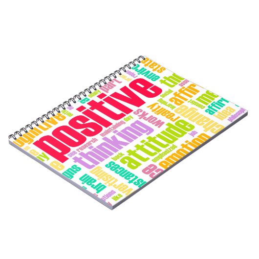 Wees positief! Blijf positief! Notitieboek (Linkerzijde)