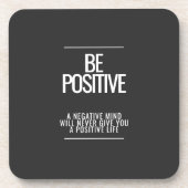 Wees positief Onderzetter (Voorkant)