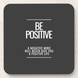 Wees positief Onderzetter