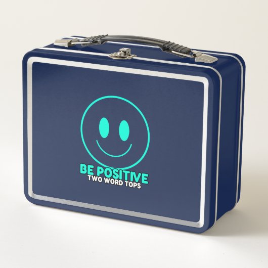 Wees positief T.W.T Lunch Box (Voorkant)