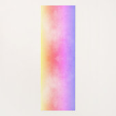 Wees prachtig als Waterverf van een buistoestel Yogamat (Achterkant)