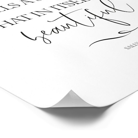 Wees prachtig citaat, of u nu bent poster (Hoek)