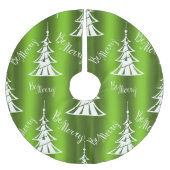 Wees prettig groen kerstfeest kerstboom rok (Voorkant)
