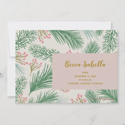 Wees prettige feestdag Foto's aankondigingen (Achterkant)