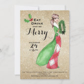 Wees prettige feestdagen kaart (Voorkant)