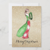 Wees prettige feestdagen kaart (Achterkant)