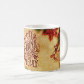 Wees prettige kerstvakantie mok december winter (Voorkant rechts)