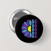 Wees Preventie Bewustzijn Suower Ronde Button 5,7 Cm (Voorkant /achterkant)