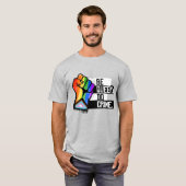 Wees Queer Doe Misdaad T-shirt (Voorkant volledig)