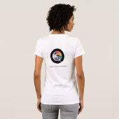 Wees Queer, schrijf misdaden T-shirt (Achterkant volledig)