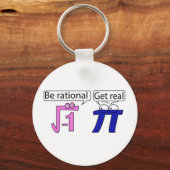 Wees rationeel! Echte! Sleutelhanger (Voorkant)