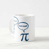 Wees rationeel en bekijk de Wiskunde Koffiemok (Voorkant links)