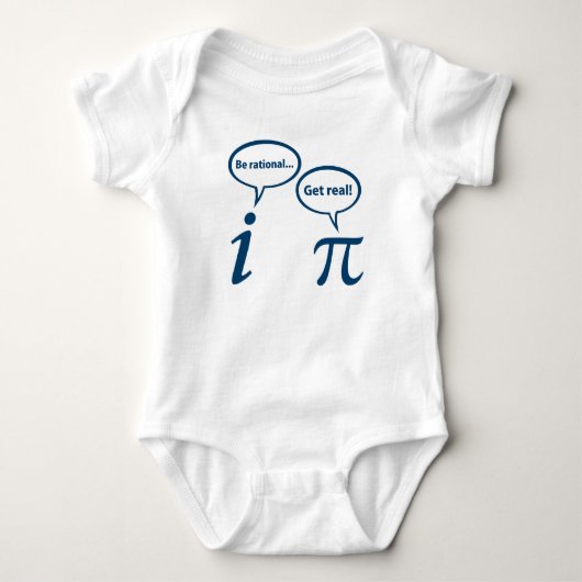 Wees rationeel en bekijk de Wiskunde T-shirt (Voorkant)