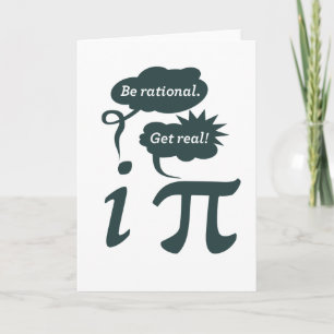 wees rationeel! Realiseer je! Kaart
