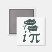 Wees rationeel, wees echt! magneet (Voorkant / Achterkant)