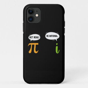Wees Realistisch Wees Rationeel Grappige Wiskunde  Case-Mate iPhone Case