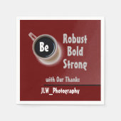 Wees robuust, sterk gebundelde voordracht van Beda Servet (Voorkant)