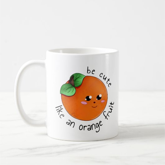 Wees Schattige als een Oranje Mok (Links)