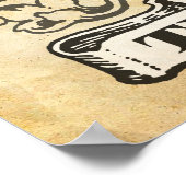 Wees serieus! Odd Fellows-initiatie Poster (Hoek)