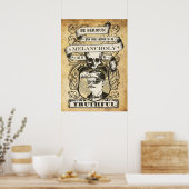 Wees serieus! Odd Fellows-initiatie Poster (Keuken)