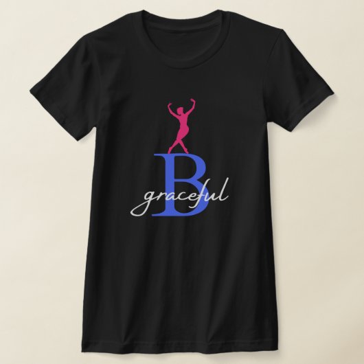 Wees sierlijk een ballerina t-shirt (Laagn)