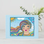 Wees Sind_Flat Card 7 x 5 inch (Staand voorkant)