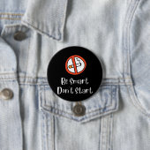 Wees slim Begin niet Ronde Button 7,6 Cm (In situ)