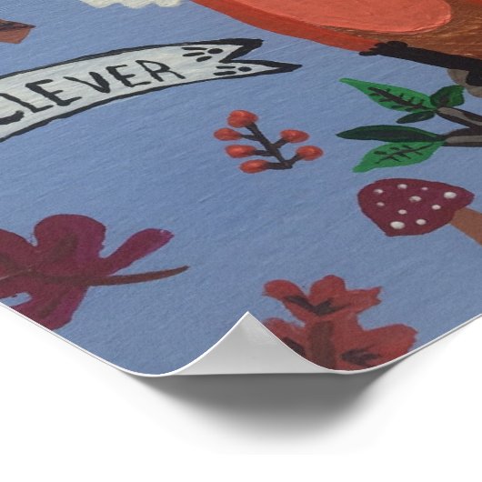 "Wees slim" Poster (Hoek)