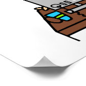 Wees slimmer, ik zal aardiger zijn poster (Hoek)