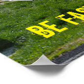 Wees snel of wees de laatste! Motivatie Poster uit (Hoek)