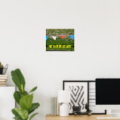 Wees snel of wees de laatste! Motivatie Poster uit (Thuiskantoor)