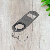 Wees sober roestvrijstalen flesopener mini flessenopener