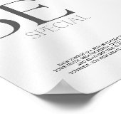 Wees speciaal Custom Self-Love Wall Poster (Hoek)