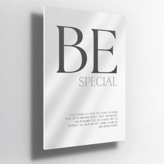 Wees speciaal Custom Self-Love Wall Poster